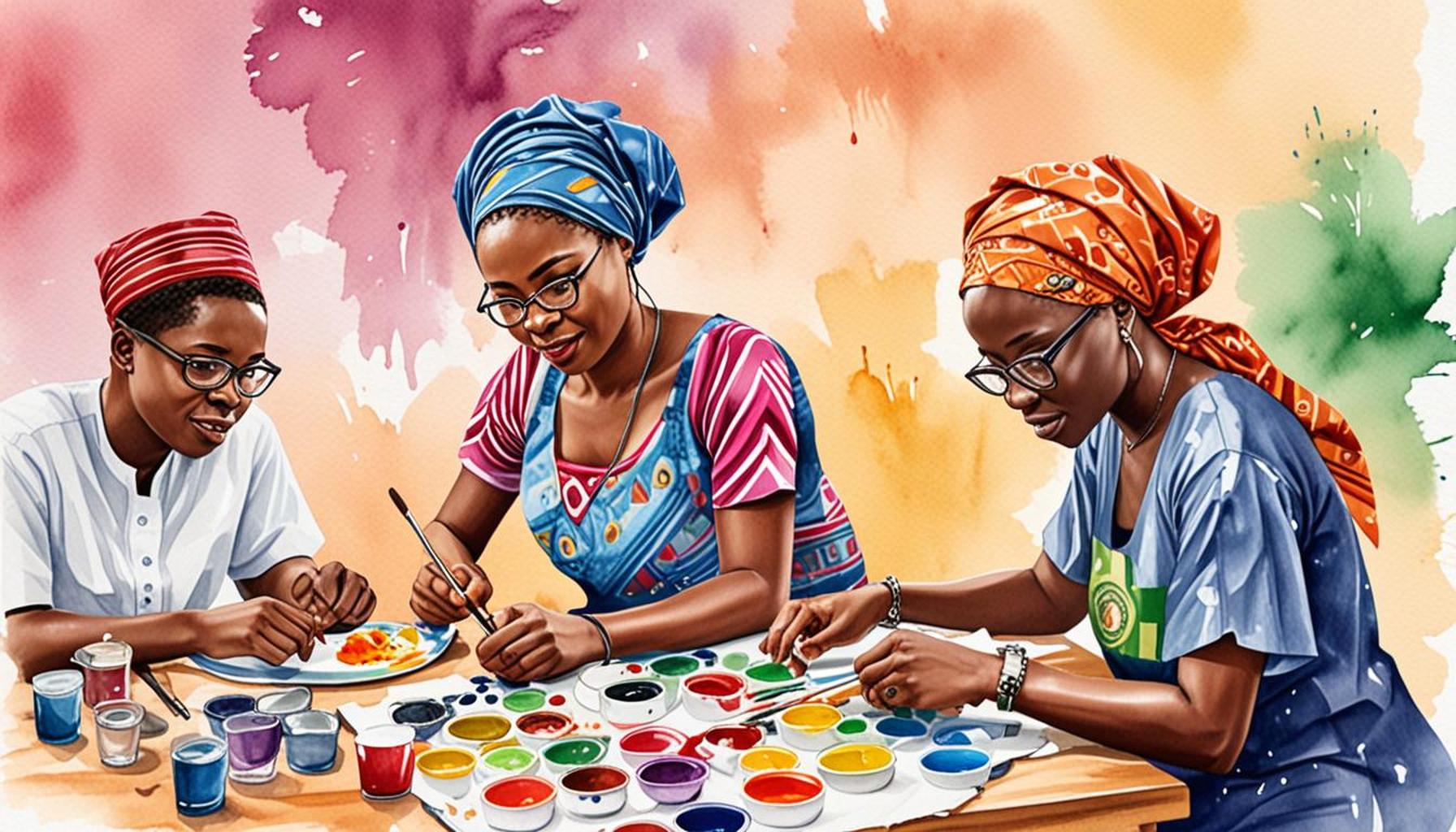 Group Craft Techniques: Uniting Communities through Creativity and Collaboration in Nigeria