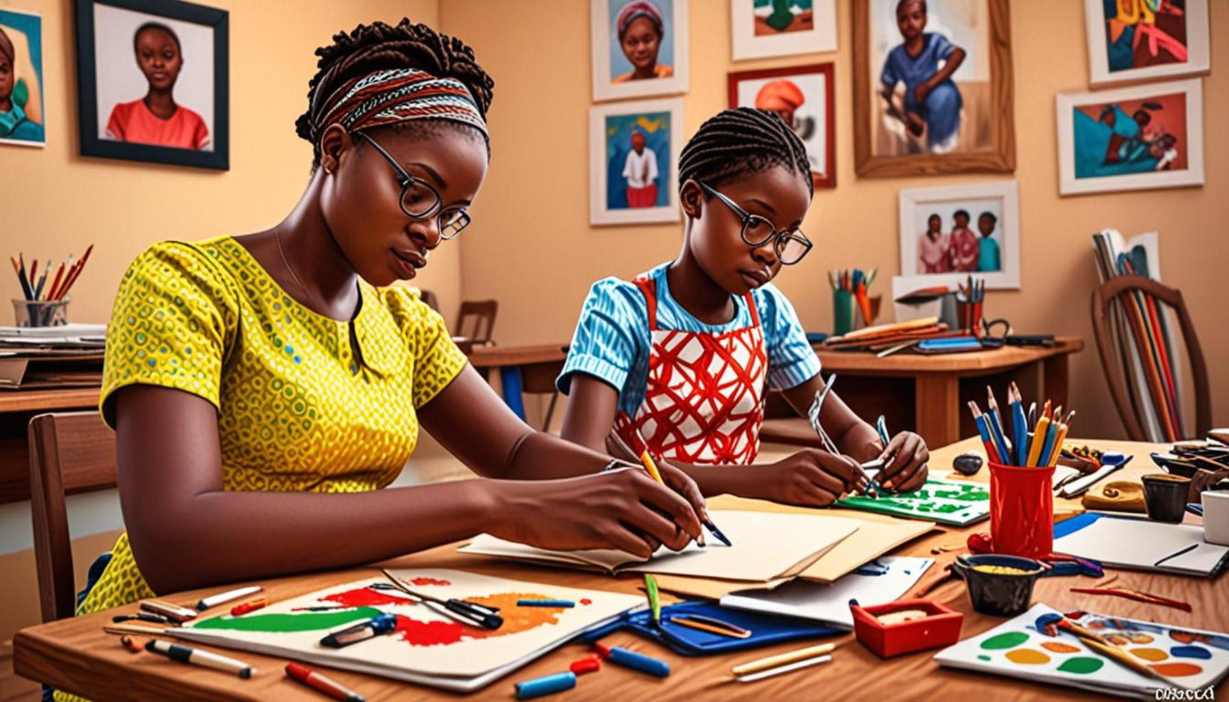 The Role of Manual Activities in Artistic Education: Developing Skills in Young Nigerians