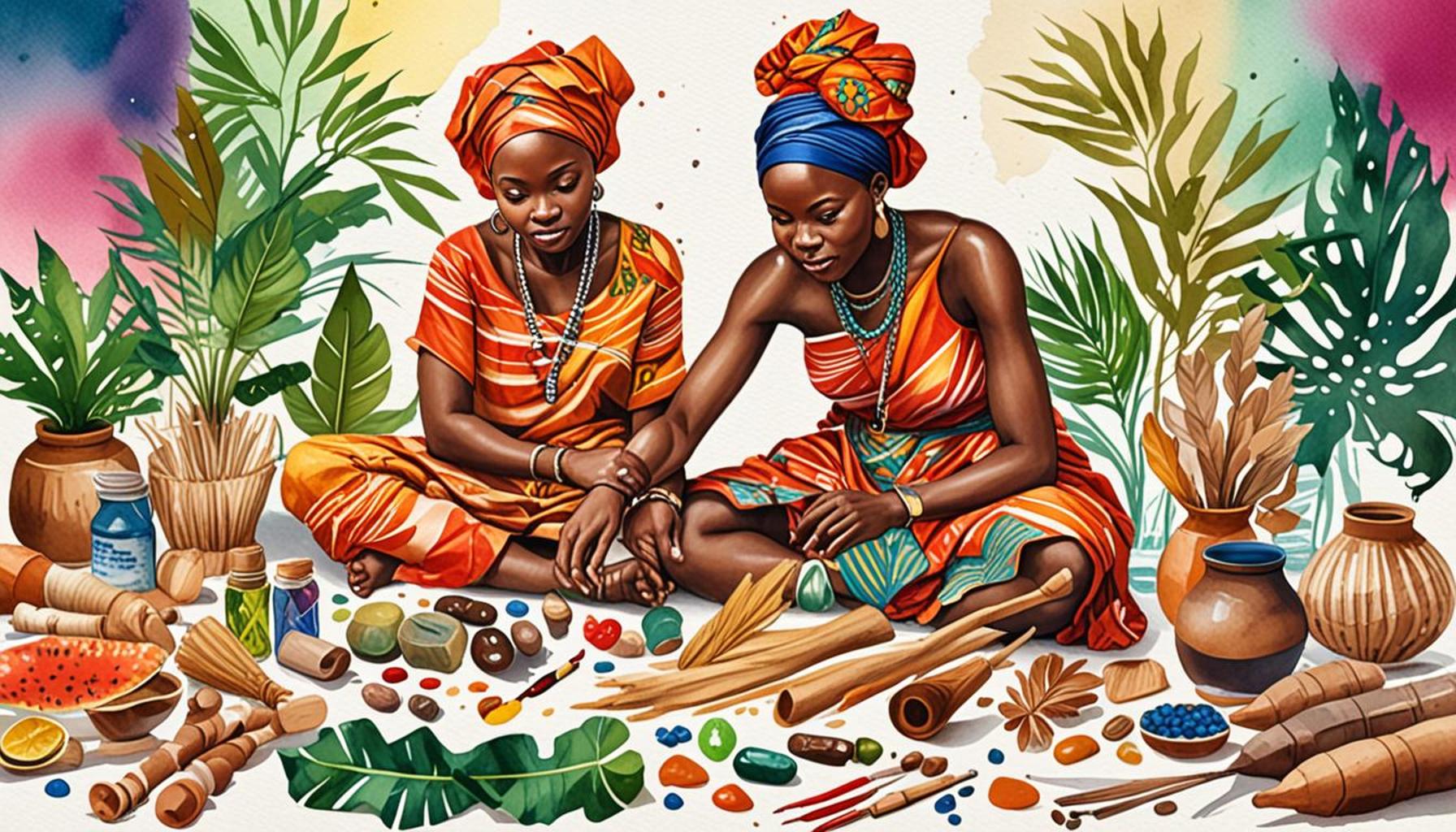 Exploring the Wealth of Natural Materials: Crafting with Native Elements from Nigeria