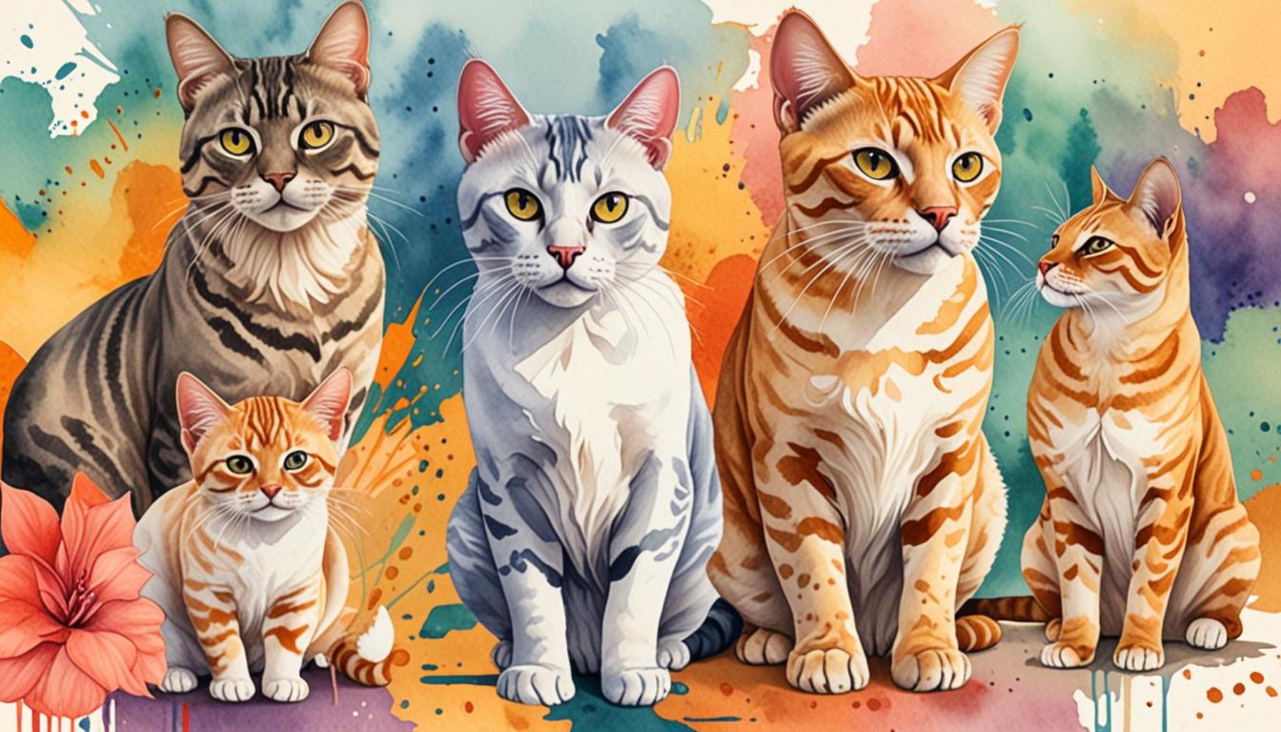 Comparison between Popular Cat Breeds in the World and in Niger